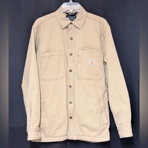 Limited Edition: Carhartt Men's Beige Pea Jacket (Size: Small)
